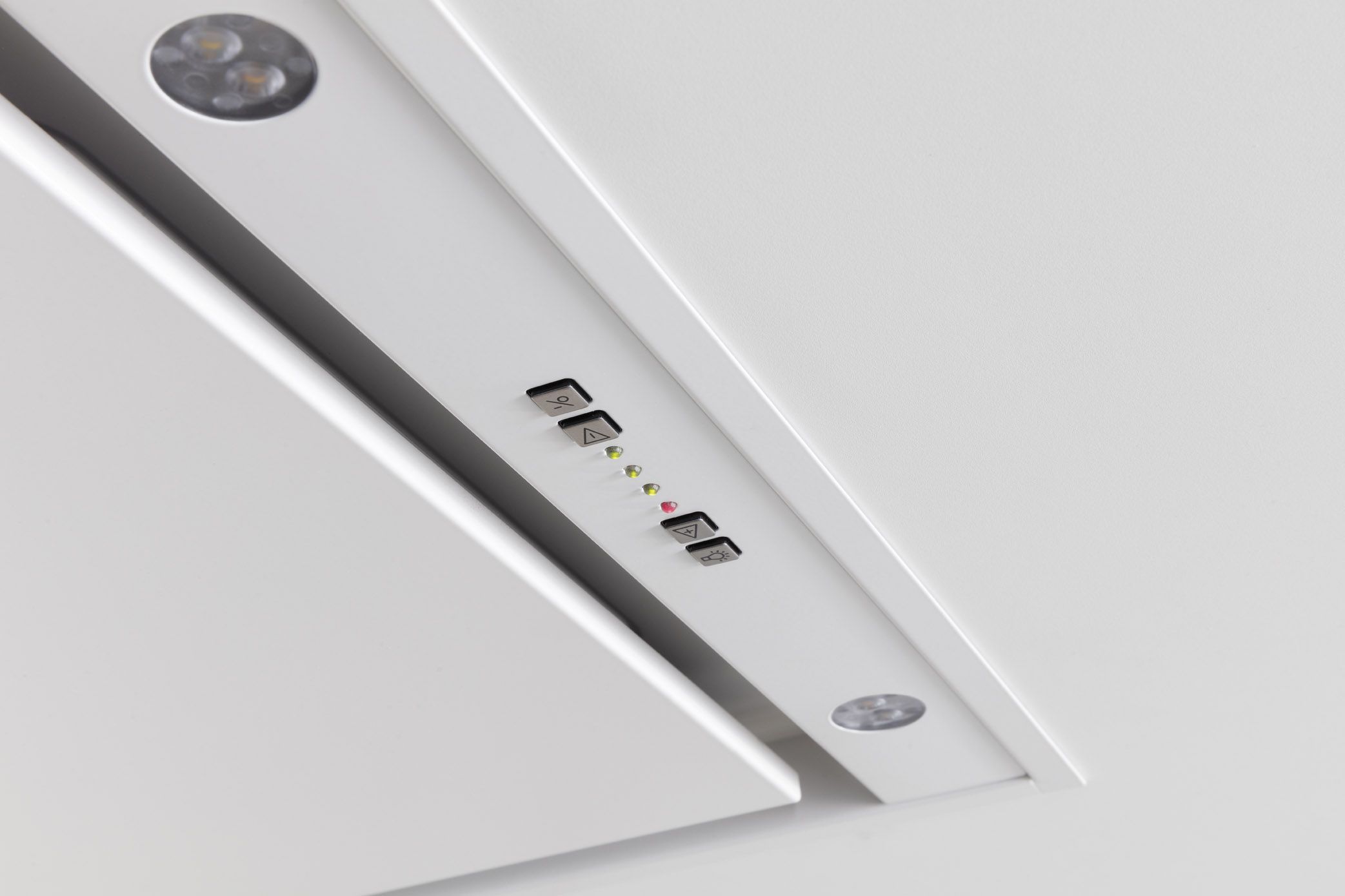 6821 Cappa a soffitto Novy Pureline Compact 120 cm Bianco 